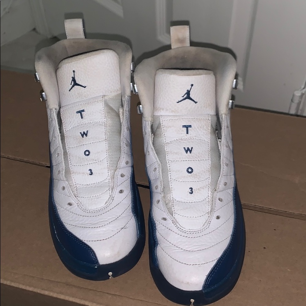 air jordan 12 retro BG ‘french blue’